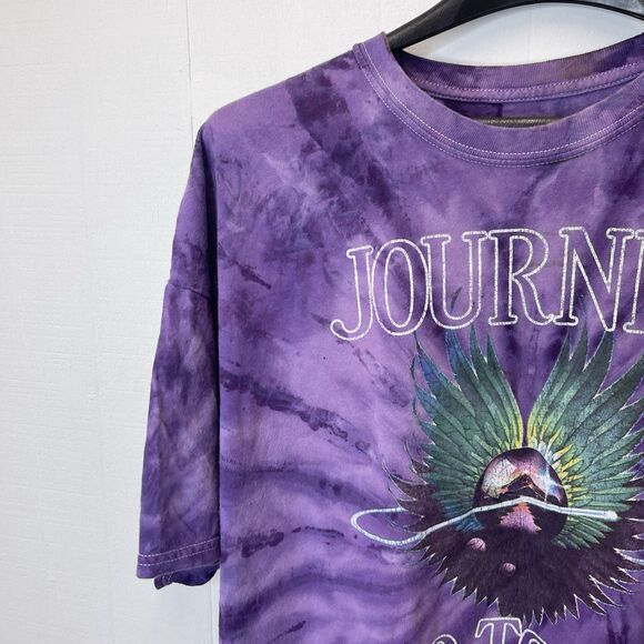 Journey 2XL 1979 Evolution Tour purple Tie Dye Concert Shirt Band T-shirt - Picture 2 of 8